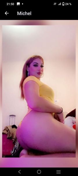 I am michelle, beautiful trans latina, willing to fulfill your fantasies, I am cool, I do not use any type of drugs, they are kind to my clients, my service is a boyfriend, I can be passive and active, versatile, I have a place only from 8:00 a.m. to