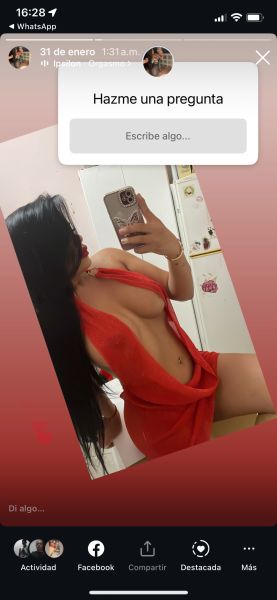 Soy morbosa y muy juguetona dispuesta a complacer tus bajos instintos soy muy pervertida y muy ardiente en la cama soy tanto activa como pasiva según tu elección r . Femenina y muy dura. Tengo Ropa de Cuero , Látex , Botas ,Tacos de aguja, y Lencerías se concreta solo por whatsap . Fotos reales sacadas con mi cel arancel 👌💰