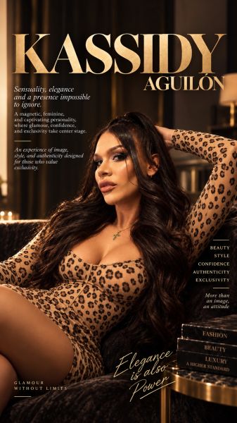 KASSIDY LA ESPECTACULAR AGUILON. 
LA ORIGINAL Y VERDADERA

HERMOSA CHICA TRANS COSTEÑA COLOMBIANA, POR PRIMERA VEZ Y NUEVA EN TU PAÍS, EN TU CIUDAD, DISPUESTA A LLEGAR A COMPLACER TODAS TUS FANTASIAS A LAS 24 HORAS DEL DIA LOS 7 DÍAS DE LA SEMANA. 
SIEMPRE LINDA DE PIES A CABEZA SOLO PARA TI 

VERGONA DE 22CM LECHERA.

CUENTO CON APARTAMENTO EXCLUSIVO Y TAMBIEN DISPONIBLE PARA VIAJES, HOTELES Y CABAÑAS 