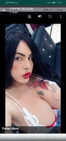 Escorts Trans Yarlex Medina en Guayaquil