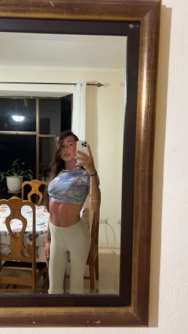 Skinny babe