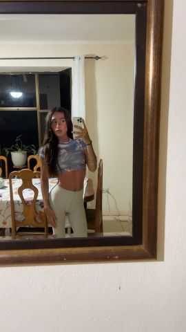 Skinny babe