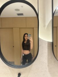 Skinny babe