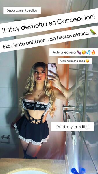 Escort Trans Dani Palacios en Concepción