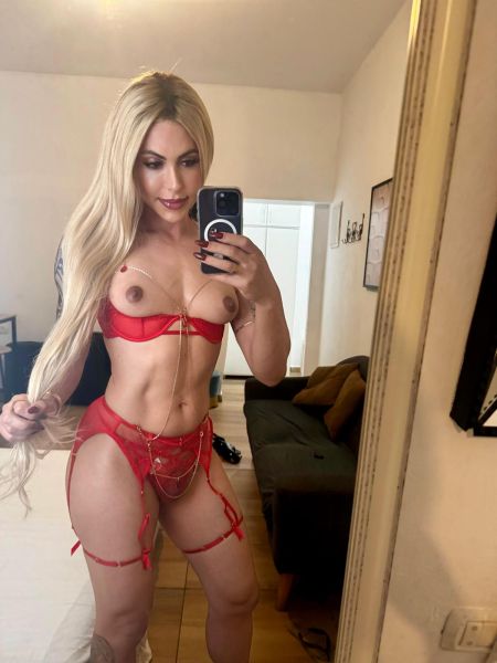 Hello hot mens of Israel,

I am Soraya Santini, a Brazilian beauty who has just arrived directly from São Paulo 🇧🇷
I am 26 years old, 1.68m tall and 67kg, with feminine curves and a big little toy for you and me to enjoy together.

I enjoy hot foreplay, deep tongue kisses, and big blowjobs. I am an active dominant who likes to stay in control, but I can also be passive with lots of affection and exciting positions.
For beginners who need guidance, I have a special way of fulfilling every soft and naughty fetish with care and passion.
I will be in Israel for a short time only.

Sweet kisses,
Soraya Santini

