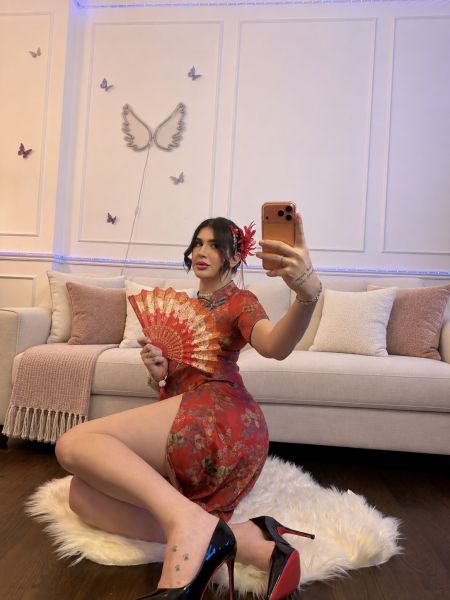 Hey my dear!!

My name is Valentina, a hot Brazilian who loves taking care of her body, playing sports and I am her ULTIMATE TRANS with the face of an angel and the body of a goddess. I am always well dressed and ready to impress.

I am 22 years old, 180 cm tall and 10 INCHES. REALLY SURPRISE BEAUTIFUL!! a big, thick Brazilian cock and always filled with lots of milk!

All your fantasies become reality full of sensuality. From good company for movies and dinner to the sweetest dream you can have. Remember: the best companion is the one that meets your needs.

All my photos are 100% real and new!! So don't worry, you won't get any surprises!

I will carry out all your fetishes!!

full domination service 👢🍆🔥

Do not hesitate contacting me!!